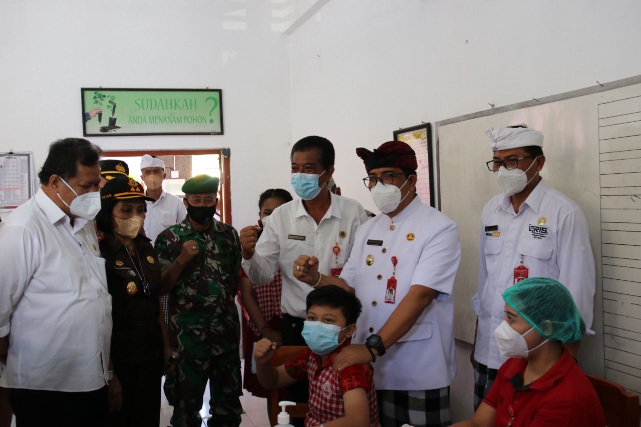 podiumnews.com-Tabanan Siap Sukseskan Vaksinasi Usia 6-11 Tahun